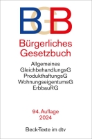 BGB -  Bürgerliches Gesetzbuch